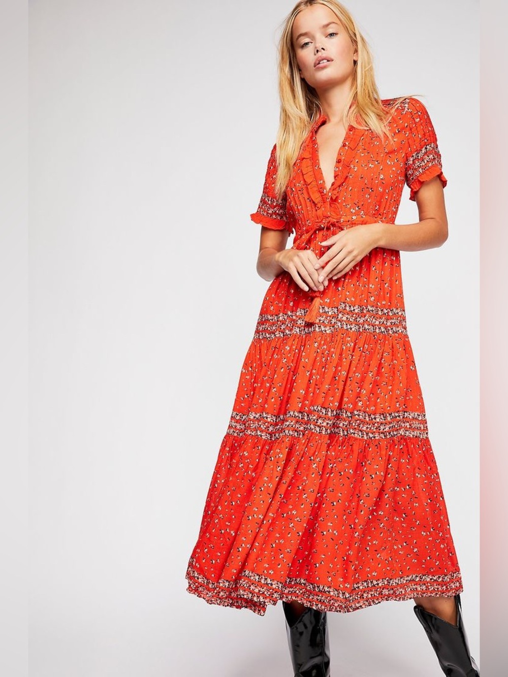 Free People Rare Feeling maxi size small